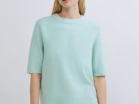 Джемпер с коротким рукавом, Зеленый