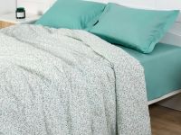 Пододеяльник Foglio, зеленый