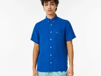 Мужская льняная рубашка Lacoste