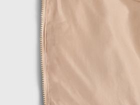 Вельветовая утеплённая куртка для девочек, Бежевый