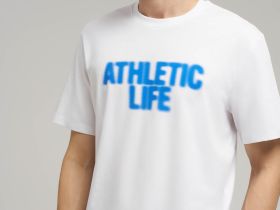 Футболка прямого кроя из джерси