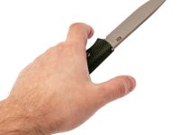 Нож Hot Knife Hoot, сталь D2, рукоять микарта, зеленый