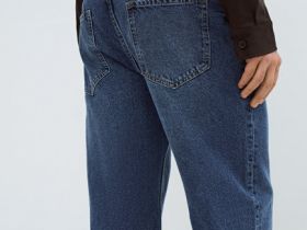 Прямые джинсы Straight, Синий