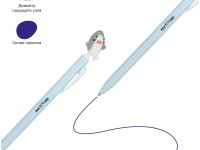 Ручка шариковая автоматическая MESHU "Sea Cuties" синяя, 0,7мм, корпус ассорти