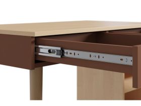 Стол-тумба Элвуд 220x78 Терракотовый