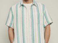 Рубашка с коротким рукавом из хлопка