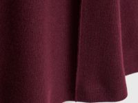 Платье А-силуэта с длинным рукавом, Фиолетовый