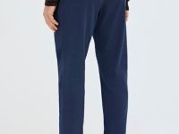 Брюки-чиносы из твила, Синий