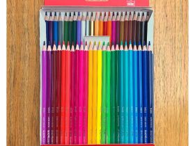 Набор карандашей цветных Acmeliae 48 цв+точилка, в картонном футляре