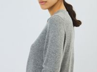 Укороченный кардиган на пуговицах, Серый