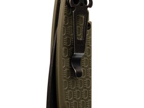 Складной нож Daggerr Piranha olive BW DL, сталь 8Cr14MoV, рукоять FRN