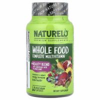 NATURELO, Полноценный мультивитаминный комплекс из цельных продуктов, 60 вегетарианских капсул