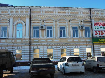 Здание Мелекесского уездного комитета РКСМ, при котором в 1922 г. был организован первый в городе отряд юных пионеров