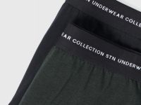 Трусы-транки с низкой посадкой, 2 шт., Зеленый