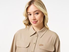 Платье Lacoste прямого кроя