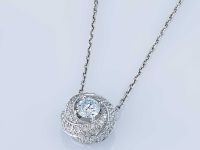 Подвеска из белого золота э4712пд11210702