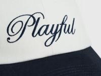 Бейсболка с вышивкой, Белый