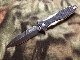 Полуавтоматический cкладной нож Kershaw Decimus, сталь 8Cr13MoV, рукоять GFN/нержавеющая сталь