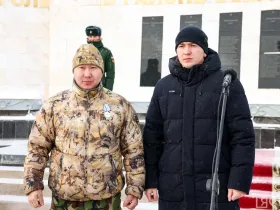 В Якутске почтили память героев сражения на озере Ильмень