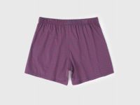 Трусы-боксеры в клетку, Красный