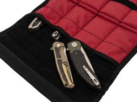 Сумка для 8 ножей с замком KTB, красная