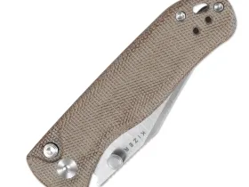 Складной нож Kizer Drop Bear 2, сталь Nitro-V, рукоять микарта, коричневый