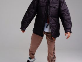 Куртка текстильная с полиуретановым покрытием для мальчиков