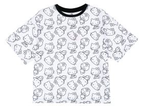 Фуфайка трикотажная для девочек (футболка)