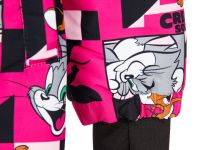 Комбинезон текстильный с полиуретановым покрытием для девочек