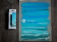 Набор сухой пастели Sennelier "A LECU" 6 цв 1/2, Изумрудное море, в картонной коробке