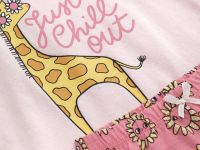 Пижама с коротким рукавом для маленькой девочки