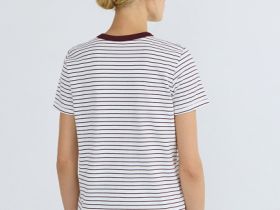 Базовая футболка из плотного хлопка, Фиолетовый