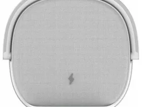 Настольная лампа WIWU Y1 с функцией беспроводной зарядки и колонки (Silver)