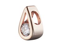 Подвеска из красного золота с бриллиантом э0201пд04170400