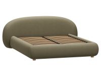 Кровать Суна 160 Букле Оливковый
