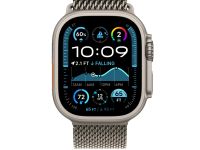 Ремешок Apple для Watch Ultra 49mm Natural Titanium Milanese Loop (L) (MXKE3)