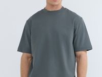 Футболка с принтом, Серый