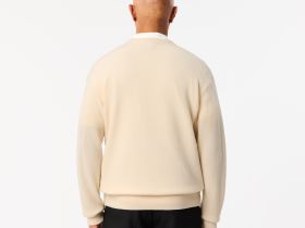 Мужской шерстяной кардиган Lacoste свободного кроя