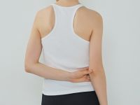 Майка в рубчик, Белый