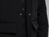 Утепленная парка с капюшоном