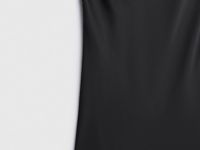 Платье из сатина, Черный