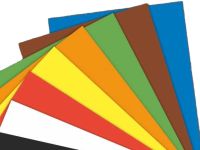 Набор для детского творчества из цветного картона Лилия Холдинг "Утенок" А4 8 цв 16 л