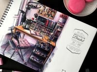 Скетчбук для графики и маркеров Малевичъ Bristol 30х21 см 30 л 280 г