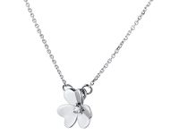 Колье из серебра с бриллиантом э0601кл03185400