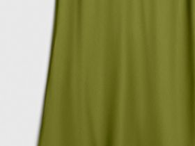 Платье-халтер с драпировкой, Зеленый