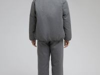 Утепленная куртка с воротником-стойкой