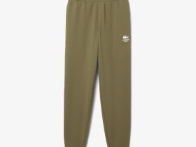 Спортивные хлопковые брюки Lacoste унисекс