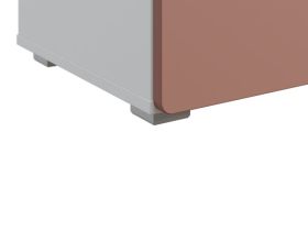 Комод детский Арчи 80x75 Розовый