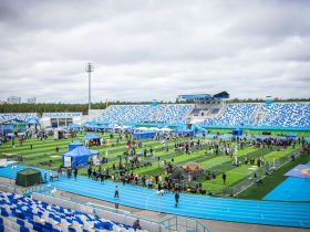 Фото. День физкультурника отмечают в Якутске