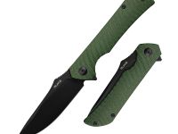 Нож складной Ruike P123-MG, сталь 14C28N, рукоять микарта, зеленый